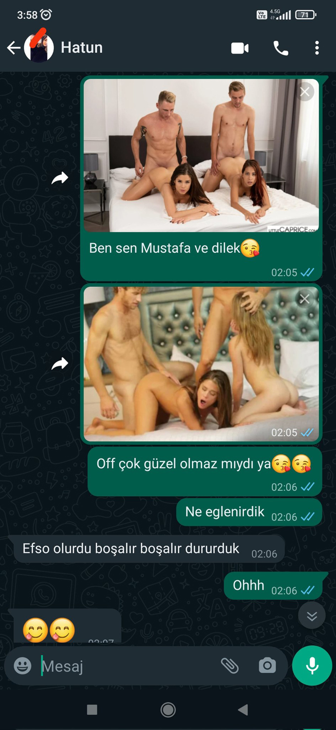 erotik sex itiraf